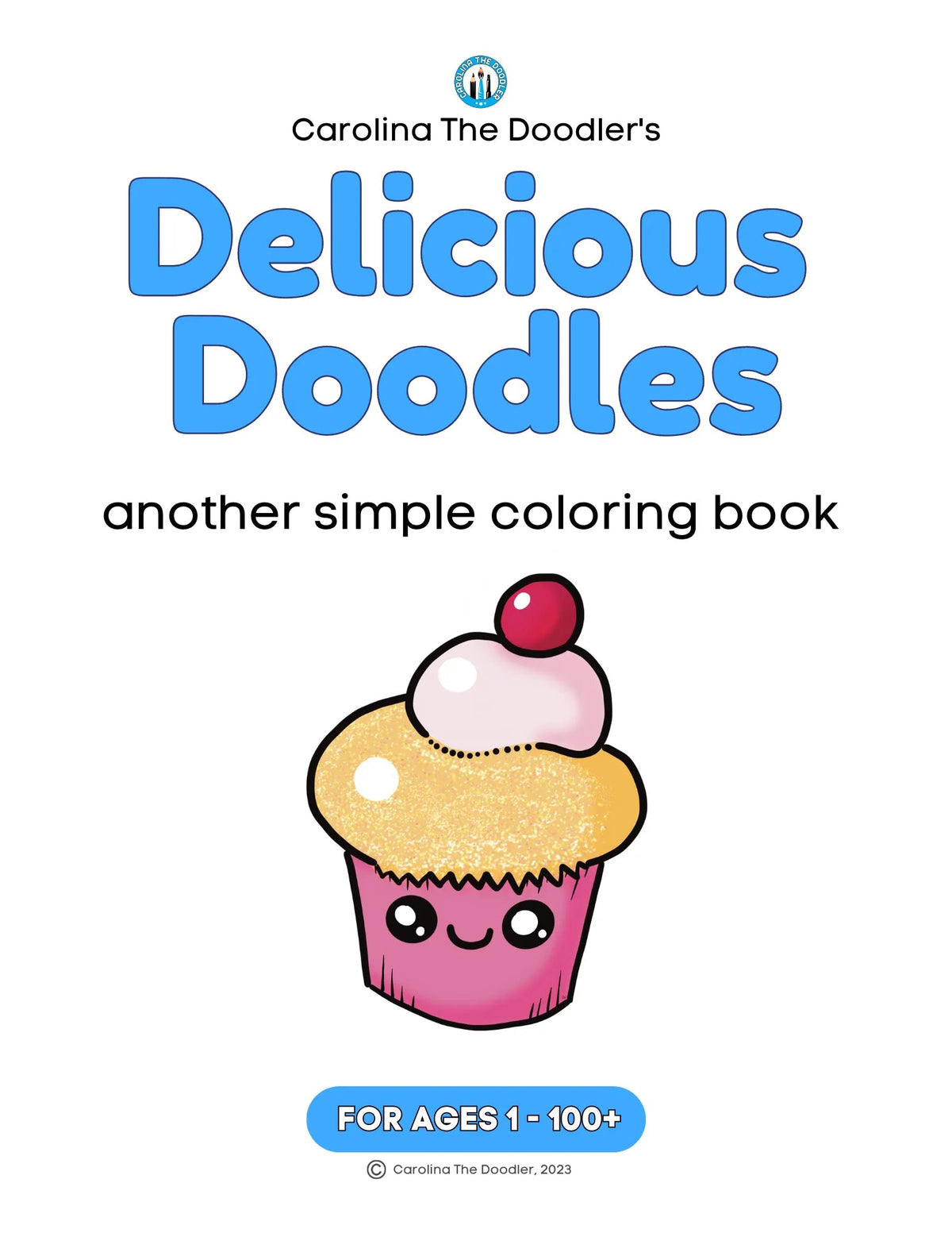 Delicious Doodles Coloring Book